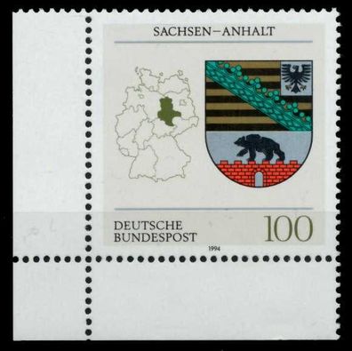 BRD 1994 Nr 1714 postfrisch ECKE-ULI X8F7F7E