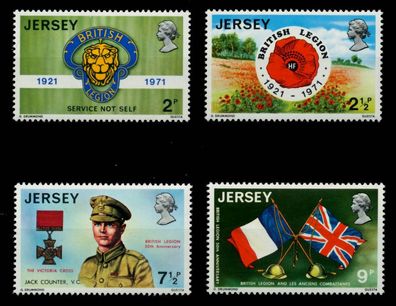 JERSEY 1971 Nr 53-56 postfrisch X6C196E