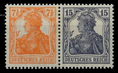 D-REICH Zusammendruck Nr W11 ungebraucht WAAGR PAAR X792802