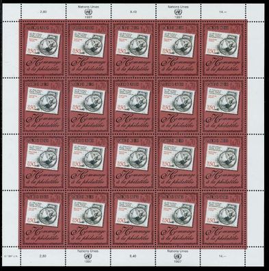UNO GENF Nr 319-320 postfrisch BO X7BD51A