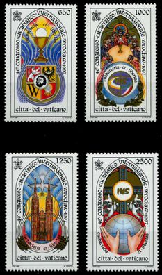 Vatikan 1997 Nr 1217-1220 postfrisch S015ED6