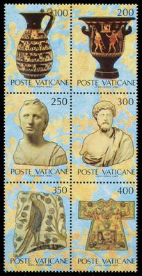 Vatikan 1983 Nr 820-825 postfrisch 6er-BLOCK X7C692E