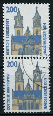 BRD DS Sehensw Nr 1665 gestempelt SENKR PAAR X7D107E