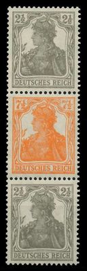 D-REICH Zusammendruck Nr S12b postfrisch 3ER STR X7D13EA
