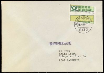 BRD ATM1-070 BRIEF EF Starnberger Springer X7E21D2