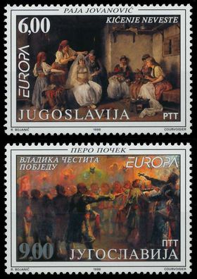 Jugoslawien 1998 Nr 2855-2856 postfrisch X0B4A7E