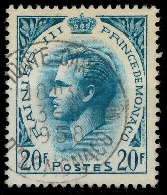MONACO 1957 Nr 583 zentrisch gestempelt X3B344A
