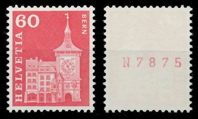 Schweiz Rollenmarken Nr 705xR L-P postfrisch X728A36