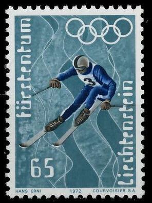 Liechtenstein 1971 Nr 553 postfrisch SB080EA