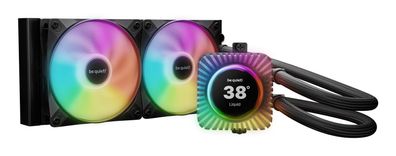 BeQuiet Wasserkühlung Light Loop IO LCD 240mm schwarz (BW034)