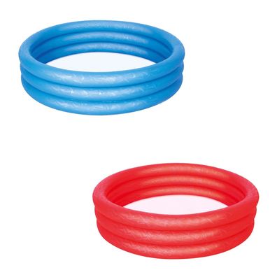 Planschbecken Splash 'n Smile™ Ø 122 x 25 cm - Farbe: Rot