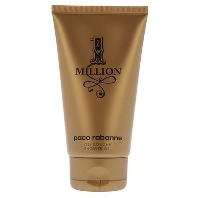 Paco Rabanne 1 Million Duschgel, 150 ml - Luxurioeses Maennerduschgel fuer lang anh