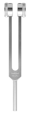 Stimmgabel Kehlchakra Merkur 141,27 Hz Aluminium 21 cm gewichtet Phonophorese