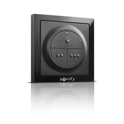 Somfy 1870781 Funkwandtaster 3-Kanal io Wandsender IP44 fér 3 Antriebe