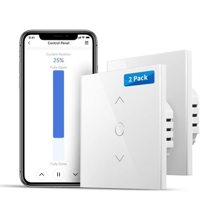 meross Smart WLAN Rolladenschalter Zeitschaltuhr mit Sprachsteuerung 2,4 GHz