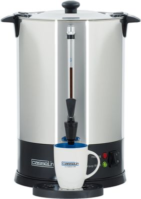 Casselin CPC100S Rundfilter Kaffeemaschine 15 L 100 Tassen Edelstahl
