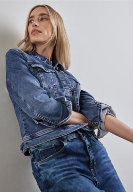 Street One Jeansjacke midblue