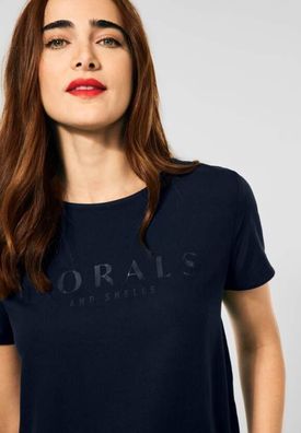 Street One Basic Bluse mit tonigem Druck