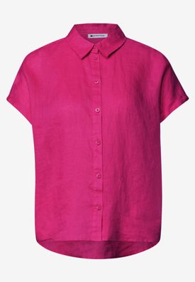 Street One Dropped Shoulder Bluse aus Leinen