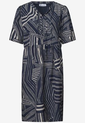 Street One Knielanges Kleid mit Bänderdetail