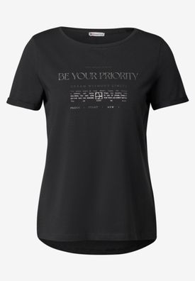 Street One Shirt mit Folienprint