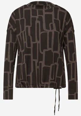 Street One Print Shirt mit Tunnelzug