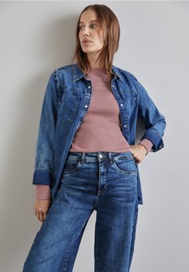 Street One Turtle Neck Shirt mit Glitzer