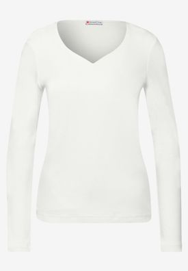 Street One Shirt mit Herzausschnitt