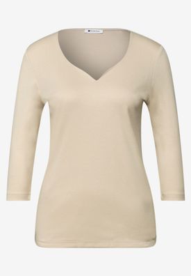 Street One Shirt Style Ada mit Herzausschnitt 3/4