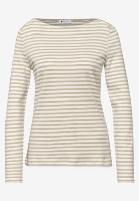 Street One Basic U-Boot Streifenshirt