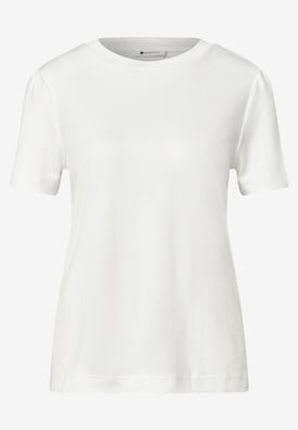 Street One T-Shirt mit gerafftem Ärmel