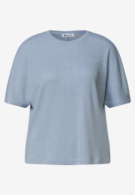 Street One Dropped Shoulder Shirt mit Glitzerdetails