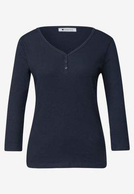 Street One 3/4-Arm Shirt mit Knopfdetail