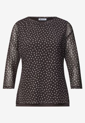 Street One bedrucktes Mesh Shirt