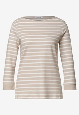 Street One 3/4-Arm Shirt mit U-Boot-Ausschnitt
