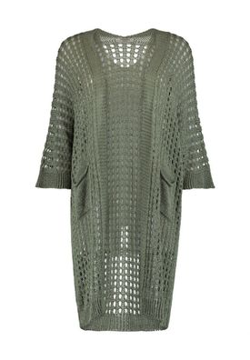 Zabaione langer Cardigan Le44tizia