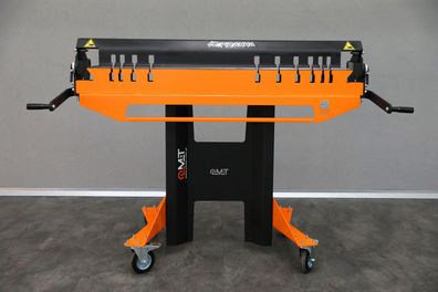 OLMET Piranha 125 Blechbiegemaschine 1250mm Segment-Abkantbank bis 0,8mm