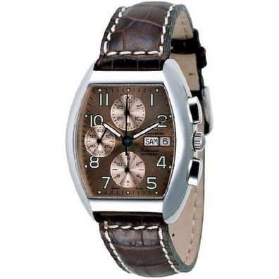 Zeno-Watch - Armbanduhr - Herren - Chrono - Tonneau Sapphire - 3077TVDD-a6