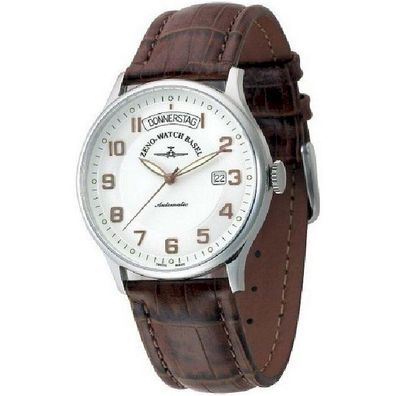 Zeno-Watch Herrenuhr Flatline Big 6210-f2