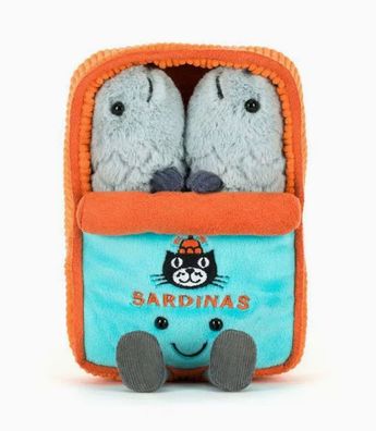 Jellycat Plüsch-Sardinendose - 17 cm