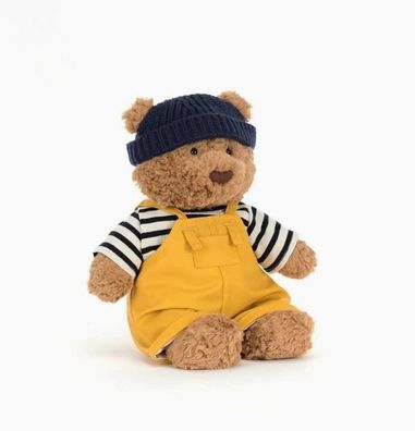 Jellycat Plüschkissen Bartholomew Bear im Matrosen-Outfit - 28 cm