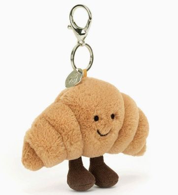 Jellycat Fun Bag Charm Plüschtier - 10 cm Croissant