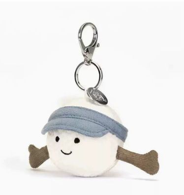 Jellycat Plüsch-Taschenanhänger - Golfball (10 cm)