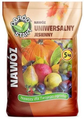 Herbstdünger Universal Kalium Phospor Spezialdünger Gemüse Rasen Obstbäume 5kg