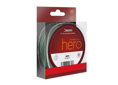 Delphin HERO 4 / grün - 300 m - 0,30 mm 20,4 kg - geflochtene Schnur