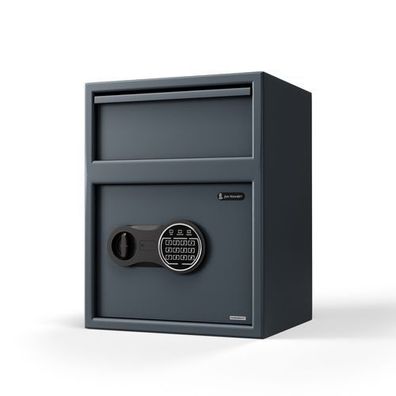 Schließfach mit Einwurfschlitz elektronischem Zahlencode für Bargeld 34,5×45,5×30 cm