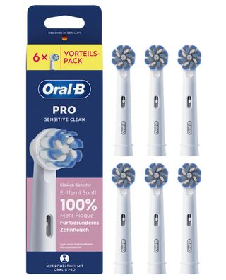 Oral-B Aufsteckbürsten Pro Tiefenreinigung 6er Pack