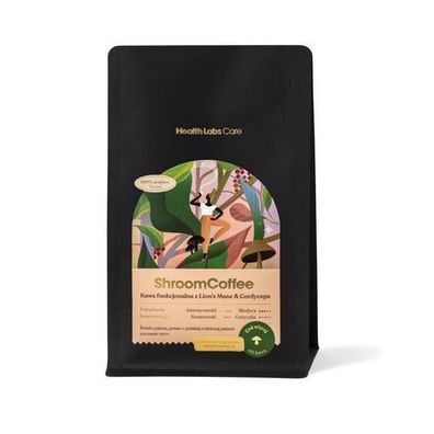 GesundheitsKaffee mit Lion's Mane und Cordyceps, 252 g