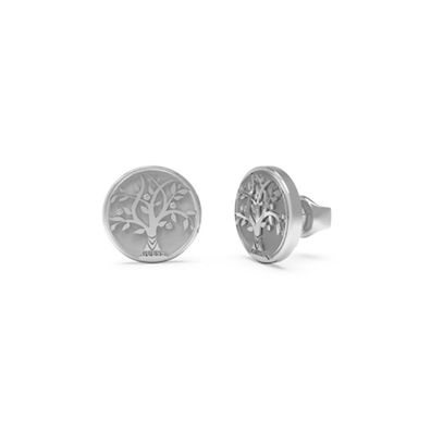Charming steel earrings Tree of Life Talismania JUBE01443JWRHT/U