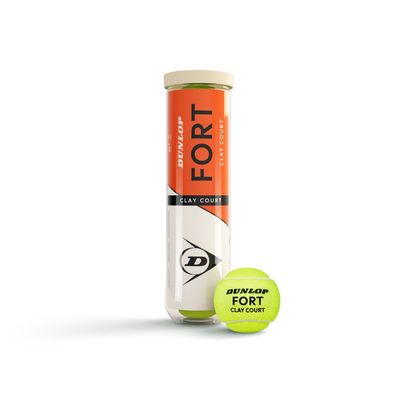 Dunlop Fort Tournament x 4 Bälle
